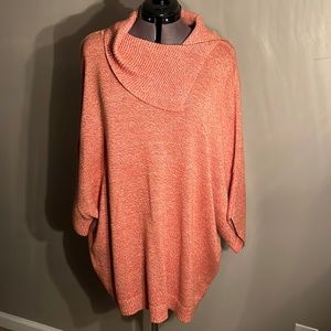 CABI oversized rust color sweater